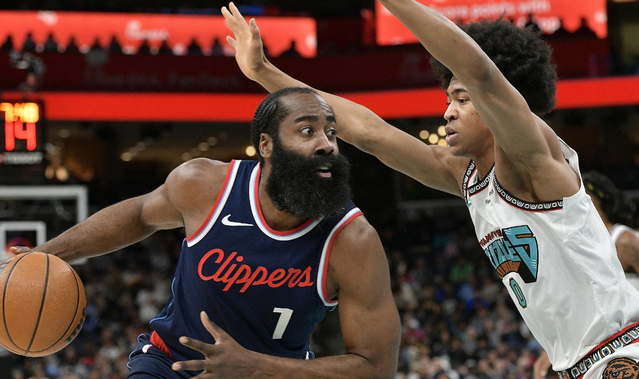 篮网横扫热火，哈登高光表现