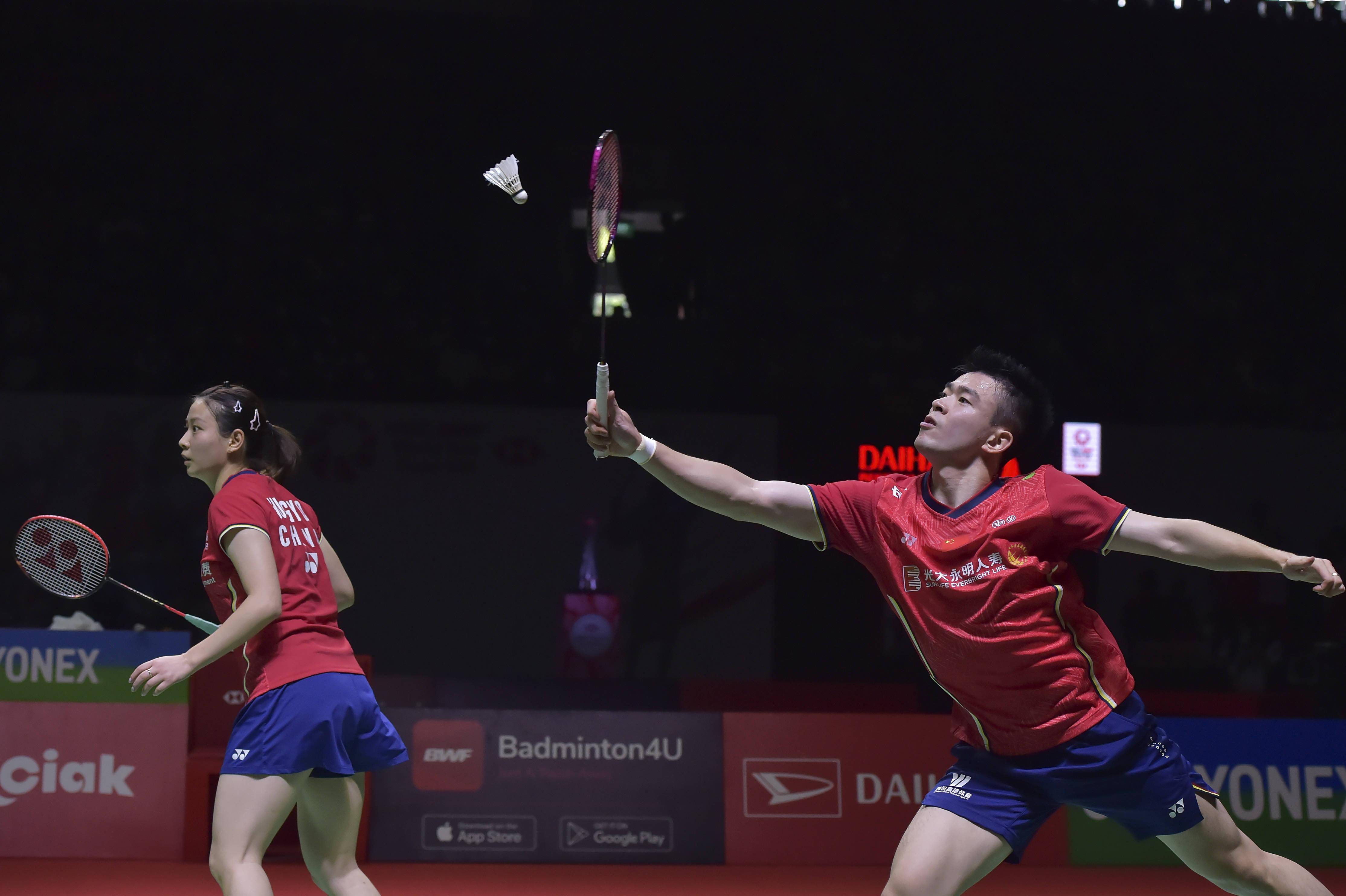 中国队完胜印尼队，郑思维带队取胜