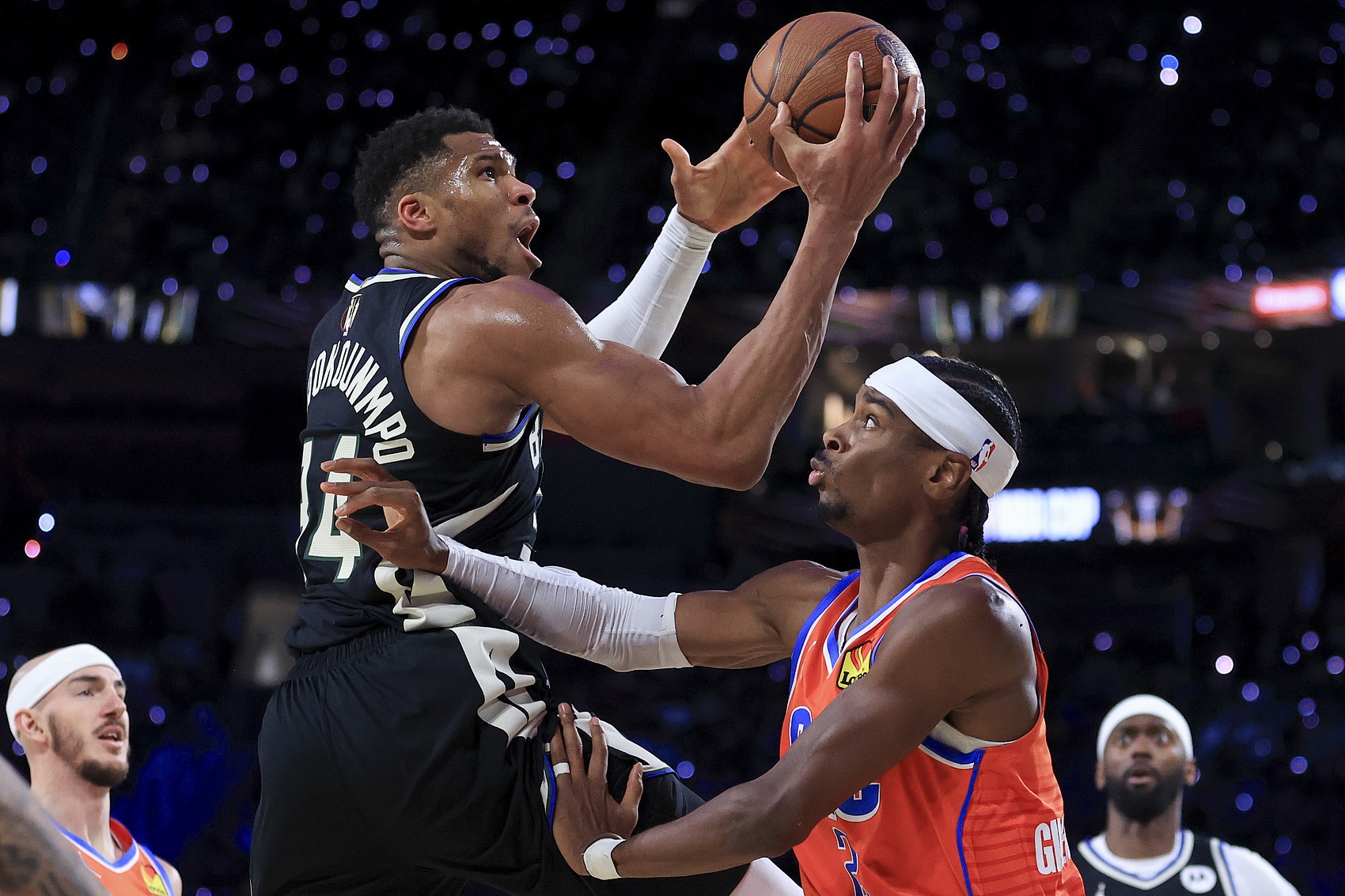 吉林队完胜火箭，字母哥状态火热